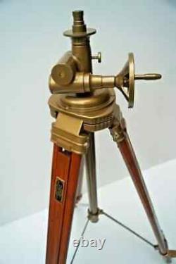 Lamp Royal Vintage Style Wooden Tripod Stand Camera Floor Home Decor Gift