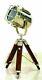 Lamp Vintage Style Floor Spot Light Maritime Home Decor With Wooden Tripod Stand