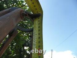 Large Antique Vintage Old Wooden Timber Surveying Tripod