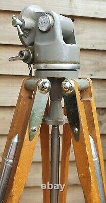 MPP Vintage Wooden Tripod With Head, photography, Lamp Stand