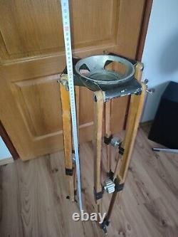 Medium Size 150mm Bowl Arri Arriflex Cine Movie Wooden Tripod Only Vintage