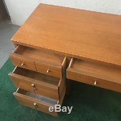 Mid Century Tripod Solid Wood Vintage Desk