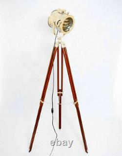 NAUTICAL Vintage Designer FLOOR Spotlight Tripod Lamp Home Decor Halloween Gift