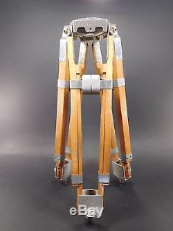 National Cine Equipment Inc Vintage Metal Wooden Camera Tripod Collapsable CC20