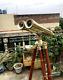 Nautical Classic Vintage Style Brass Binocular 18 With Wooden Tripod Stand