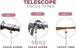 Nautical Design Vintage Telescope WithWooden Stand Wooden Tripod 62 Vintage Ancho