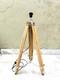 Nautical Teak Wood Adjustable Tripod Vintage Floor Stand Antique Style Tripod