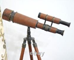 Nautical Telescope with Stand Vintage Captains Marine Nautical Gift Home