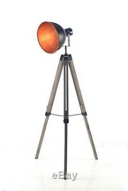 New Vintage Retro Tripod Studio Factory Floor Lamp Study Light 75092