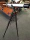 Nice Vintage Astronomical Telescope With Wooden Metal Adjustable Tripod Stand
