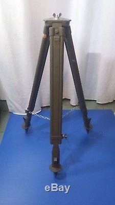 Old Military Tripod for Reflector And Floor Lamp. Industrial Vintage Loft Design