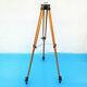 Old Military Wood Tripod For Reflector And Floor Lamp. Industrial Vintage Loft