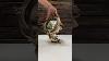 Original Vintage Marine Antique Ship Brass Tripod Mini Search Spot Light With Small Base Stand Old