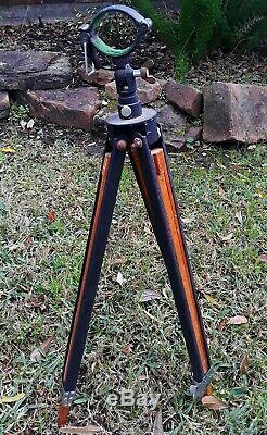 Rare Find! Vintage Wood Telescope Tripod