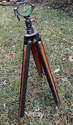 Rare Find! Vintage Wood Telescope Tripod