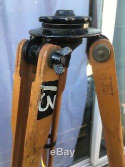 Rare Vintage/ Antique Wood & Brass Tripod (excellence Conditions)