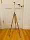 Rare Vintage Craig Thalhammer Movie Photography Tripod Chrome Wooden Mid Century