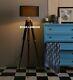 Royal Antique Tripod Floor Lamp Stand Handmade Vintage Lamp Shade Tripod Stand