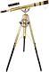 Royal Vintage Floor Standing Brass Telescope Tripod Stand Marine Collectibles