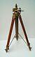 Royal Vintage Style Wooden Tripod Stand Floor Lamp Home Decor Without Shade