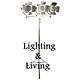 Steel Triple Spotlight Stand Floor Lamp Nickel Retro Vintage Tripod Lamp Decor