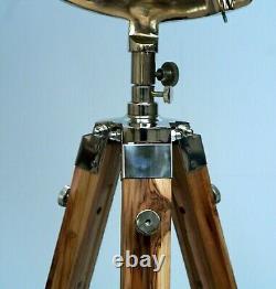 STYLISH Modern Standing Globe With Wooden Tripod World Map Globe TGY03
