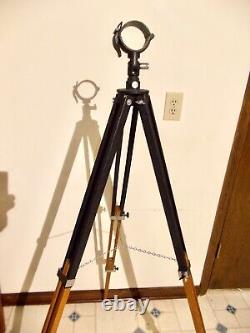 Simple Adjustable Tripod for Antique Telescopes