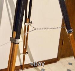 Simple Adjustable Tripod for Antique Telescopes