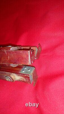 Soviet Wooden Tripod Sliding Tripod Telescopic for Camera Vintage