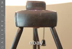 Superb! MID Century Danish Modern Tripod Lamp! Atomic Desk Vtg 50's Light 60's