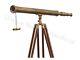 Telescope Tripod Brass Nautical Wooden Antique Vintage Stand Solid Marine 39
