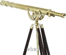 Telescope WithStand Wooden Tripod Astro 62 Vintage Anchor Master Floor Standing