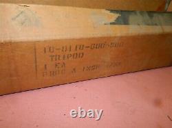 Testrite Vintage Wood & Brass Camera Tripod & Original Box part 18-9118.60-500