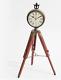 Timeless Beauty Antique Vintage Classic Clock On Tripod Stand