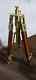 Tripod Antique Vintage Theater Stage Industrial Spot Light Tripod Stand
