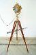 Tripod Floor Lamp Spotlight Searchlight Home Decorative Lighting Vintage Decor