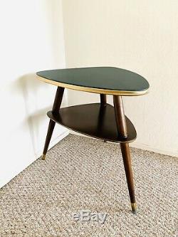 Tripod Mid Century Plant Stand Table Display Side End Table Formica Vintage