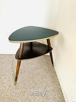 Tripod Mid Century Plant Stand Table Display Side End Table Formica Vintage