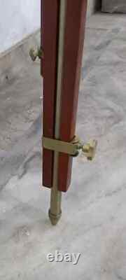 Tripod Nautical Antique Vintage Theater Stage Industrial Spot Light Tripod Stand