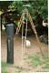 Vintage Army Photographic Wooden Tripod Large Format
