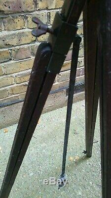 VINTAGE WOODEN TRIPOD EASEL CZECHOSLOVAKIA 1920s MAHOGANY