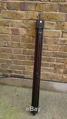 VINTAGE WOODEN TRIPOD EASEL CZECHOSLOVAKIA 1920s MAHOGANY