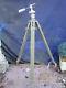 Vintage Wooden Tripod C1942 By Radio Ltd. Ideal Lamp Or Instruments. No17a. Mk11