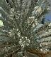 Vtg Evergleam Aluminum Christmas Tree & Tri Pod Stand Rare 94 Branch 6' Fountain