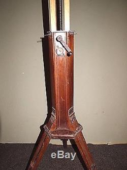 Vintag Wooden tripod D. R. G. M. For the camera FKD