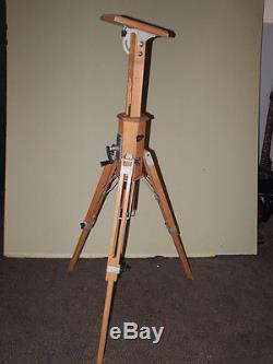 Vintag Wooden tripod for the camera FKD