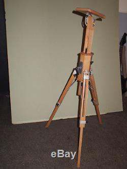 Vintag Wooden tripod for the camera FKD