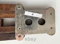 Vintage 1900s Wooden Camera Tripod Expanding Legs