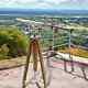 Vintage 64-inch Antique Brass Nautical Floor Telescope With Wooden Tripod Stand