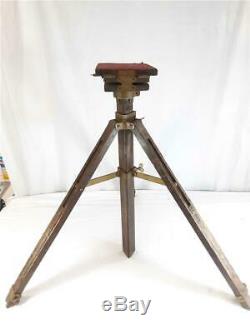 Vintage Agfa Ansco Wooden Tripod